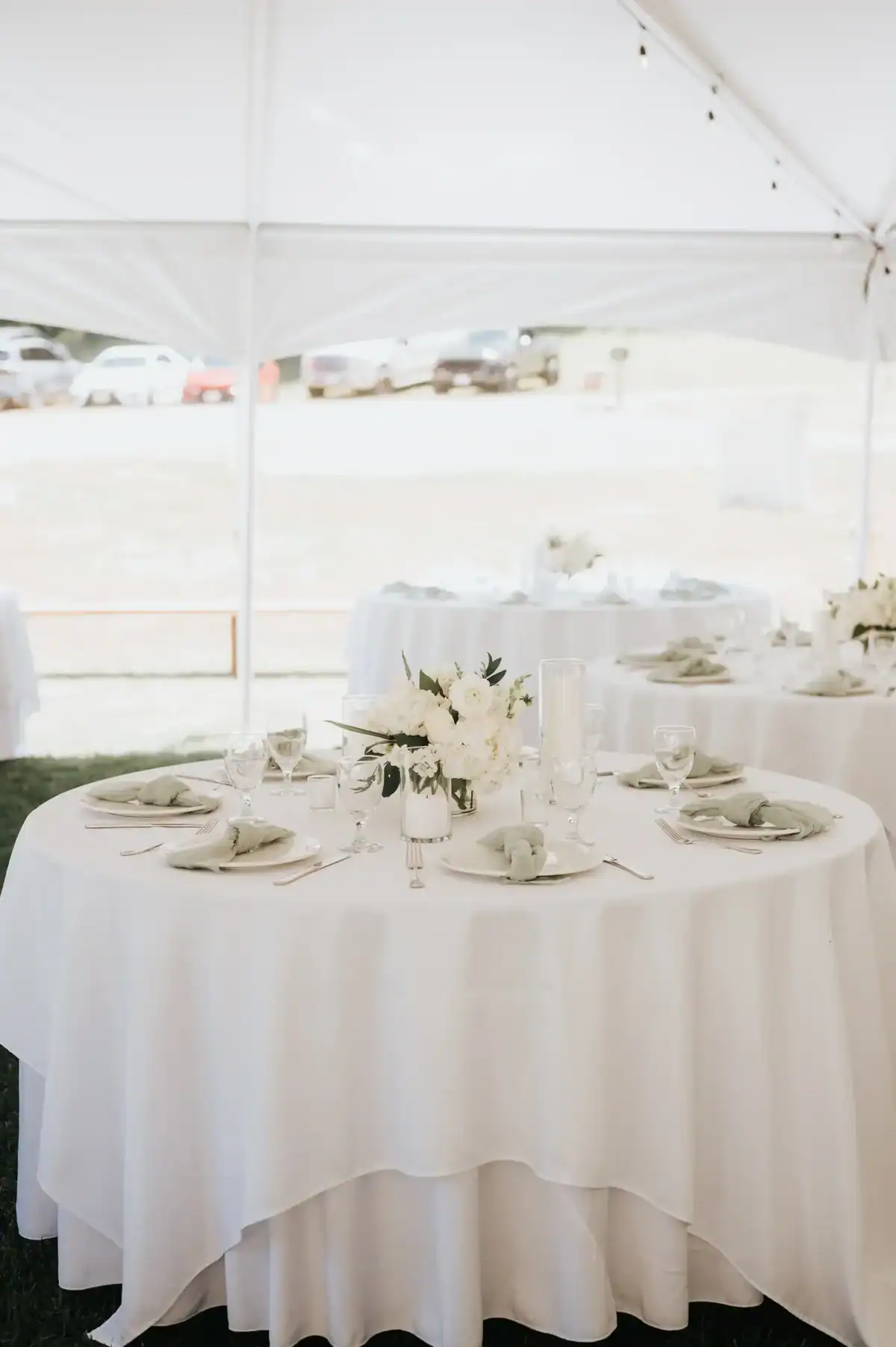 Washington Wedding Reception Setup