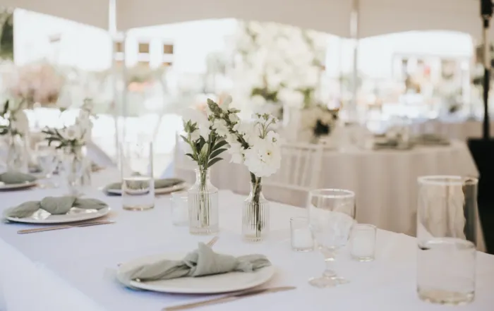 Washington Wedding Reception Setup