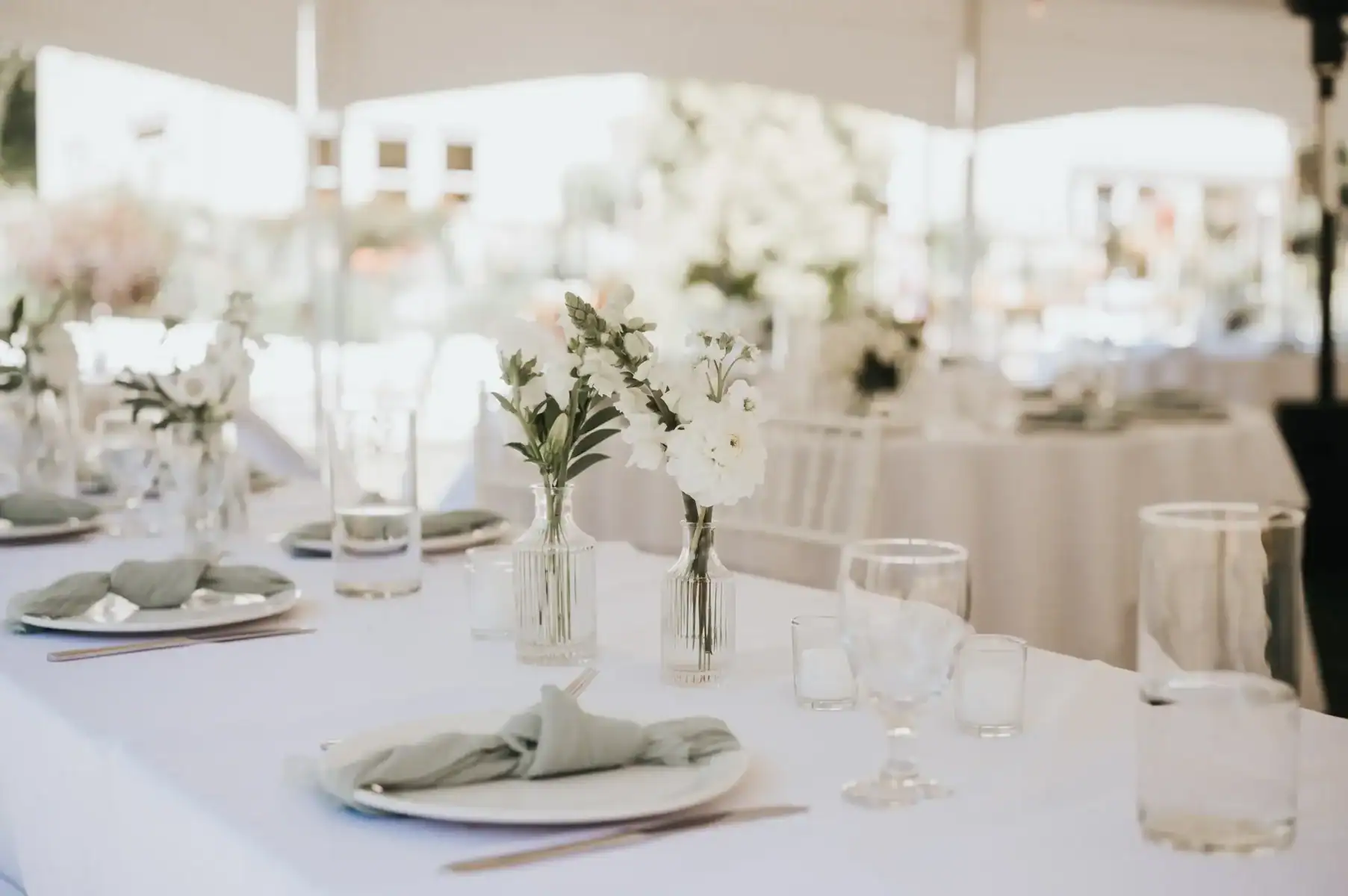 Washington Wedding Reception Setup