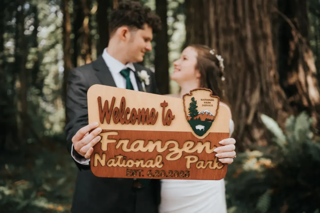 custom national park sign